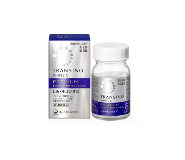 新版 TRANSINO 第一三共 淡斑美白錠 WHITE C PREMIUM 90錠