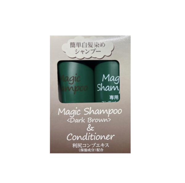 Magic shampoo利尻昆布洗髮精+潤髮乳 (黑色)or（咖啡）北海道馬油添加：圖片 3